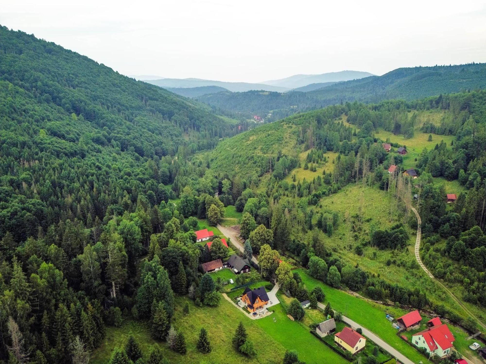 Villa Rycerki Dom Na Szlaku Rajcza Esterno foto
